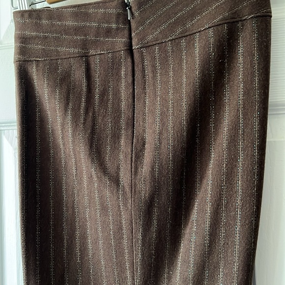 Sigrid Olsen wool pinstripes pants - Picture 4 of 11